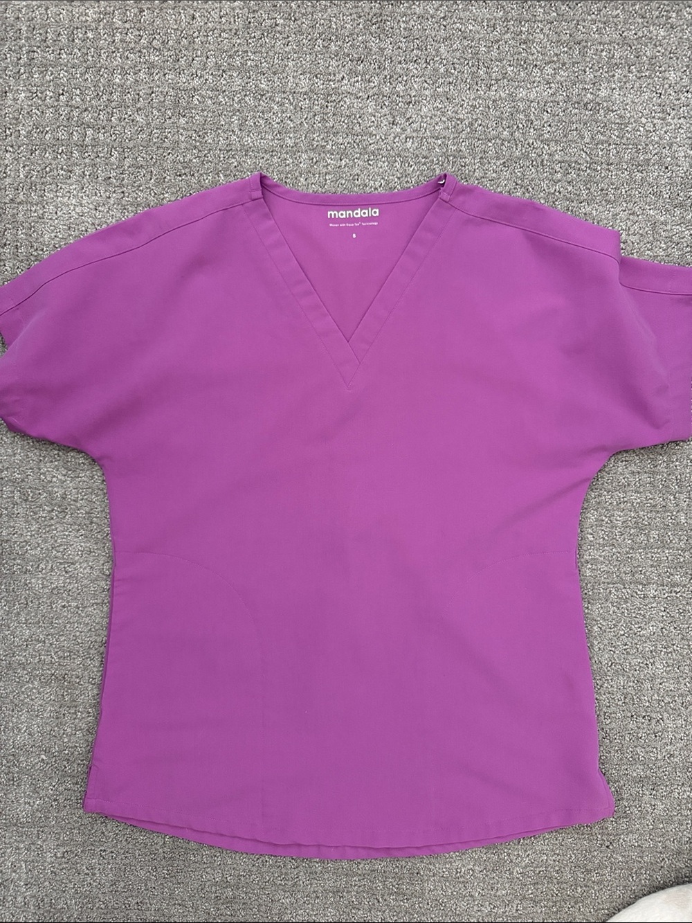 Mandala Scrubs Two Pocket Top